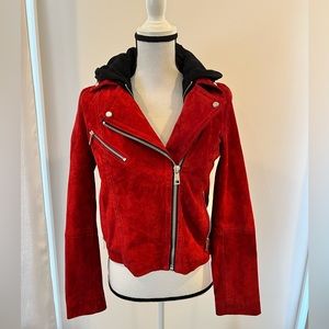 Leather jacket size S